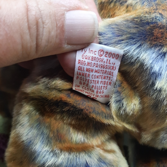 Large TY Beanie Babies Bear 2000 Official Club Clubbie III - Picture 5 of 6